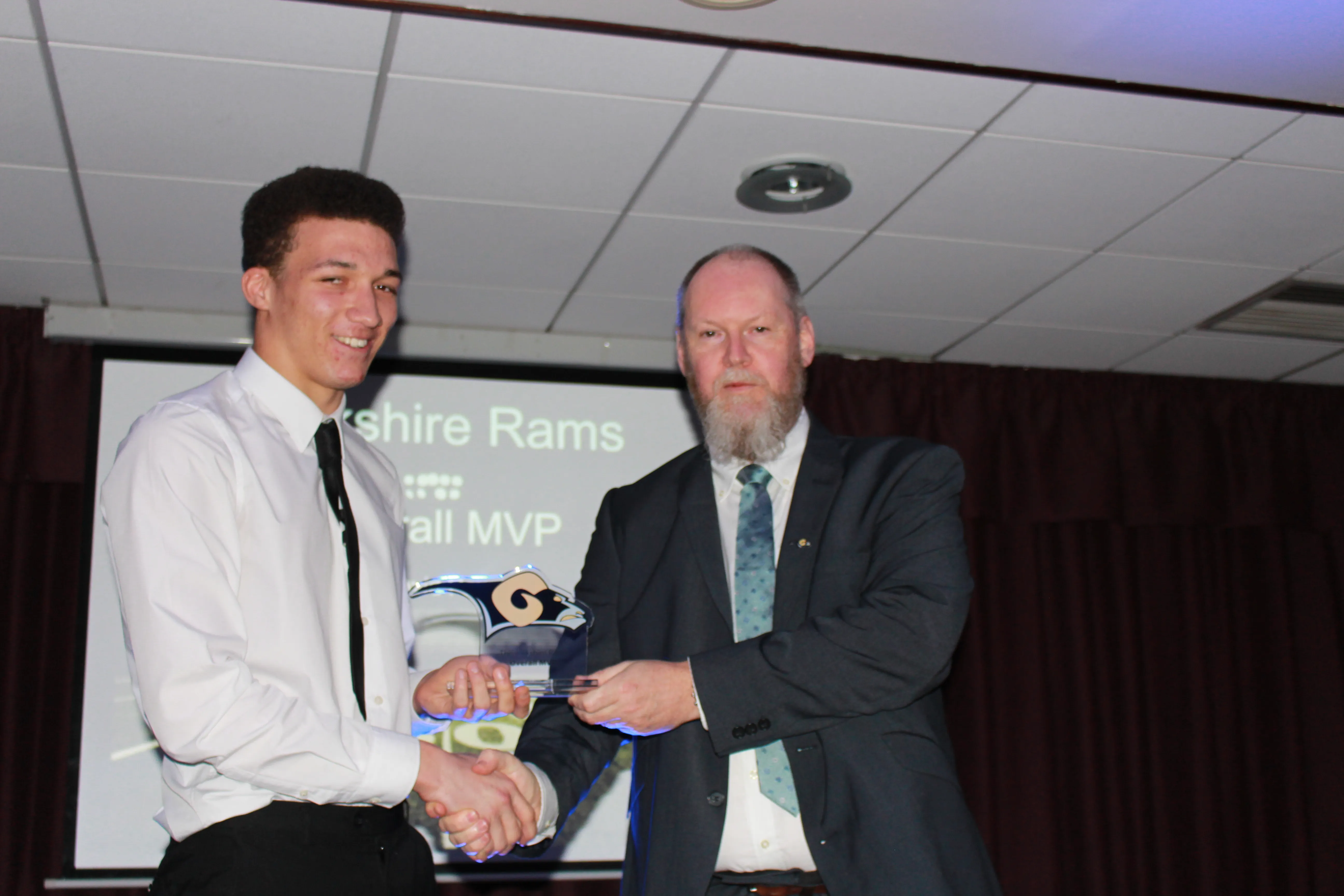 Tyler Broad named Rams' MVP while Cowley honoured at Awards Evening